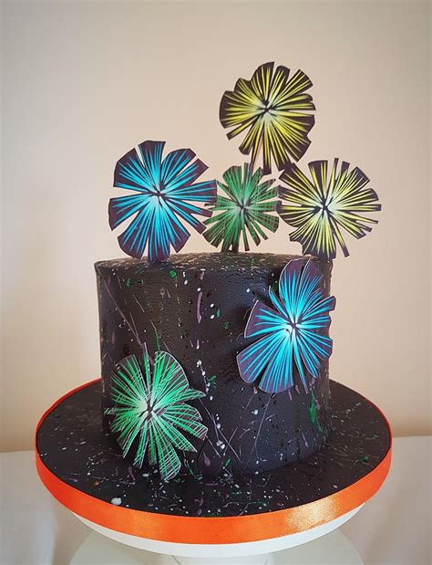 Witchcraft firework cake: a modern twist on a timeless tradition